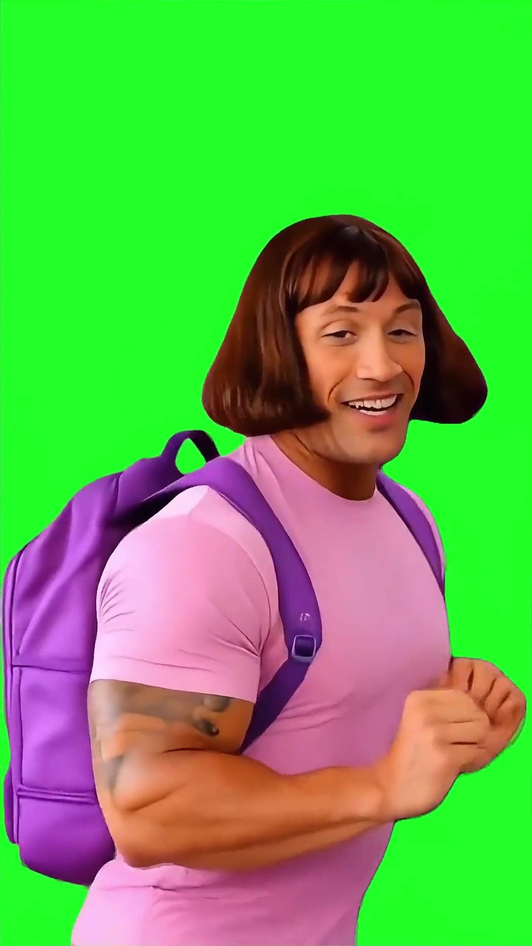 Rock king nasir dance green screen