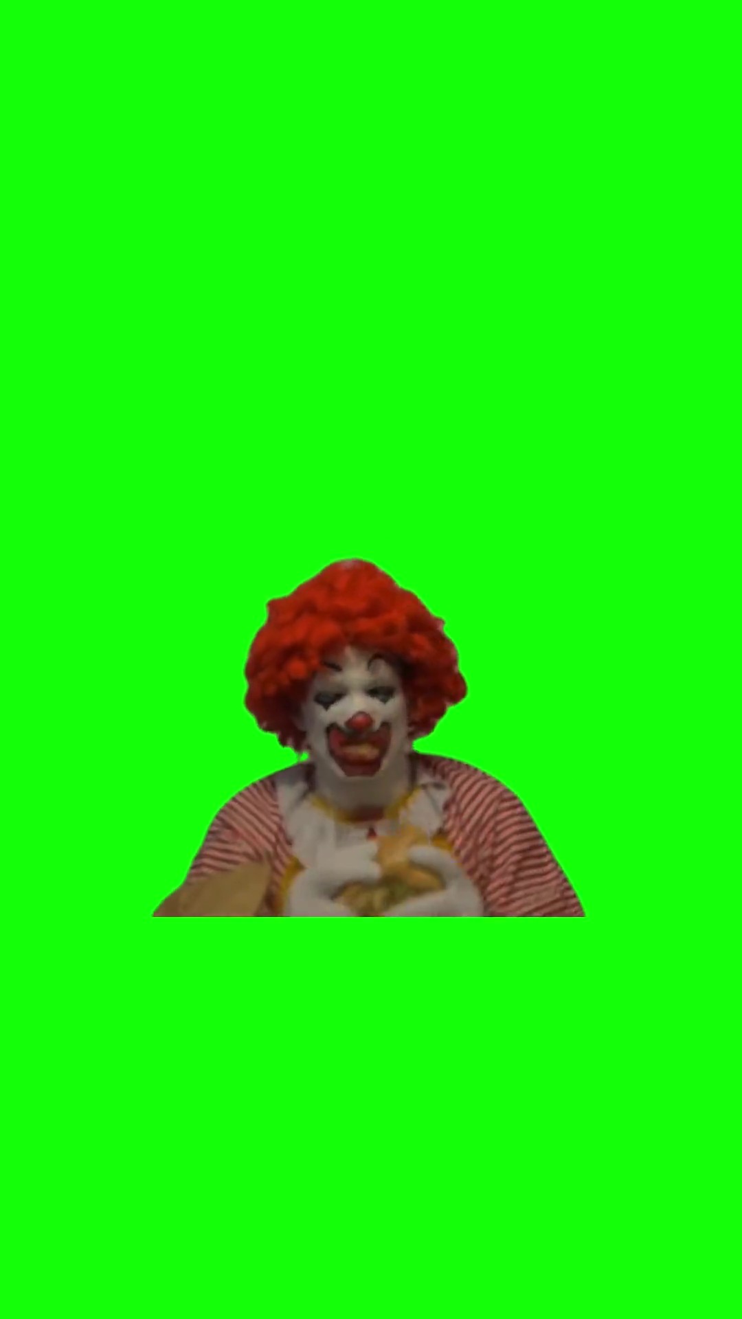 Ronald McDonald Tries a Burger Green Screen – Free Download & Online Editor