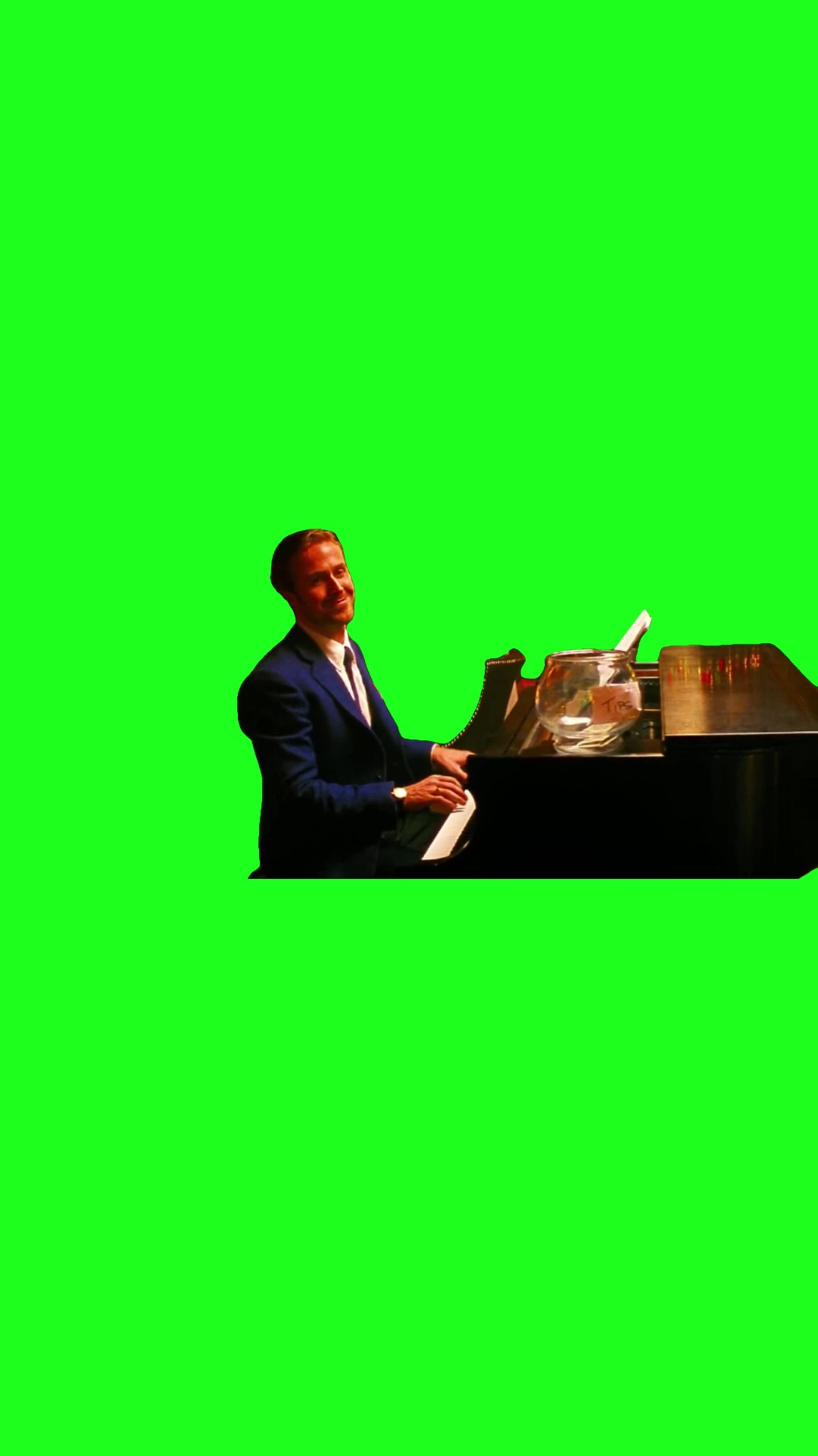 Ryan Gosling Playing Piano