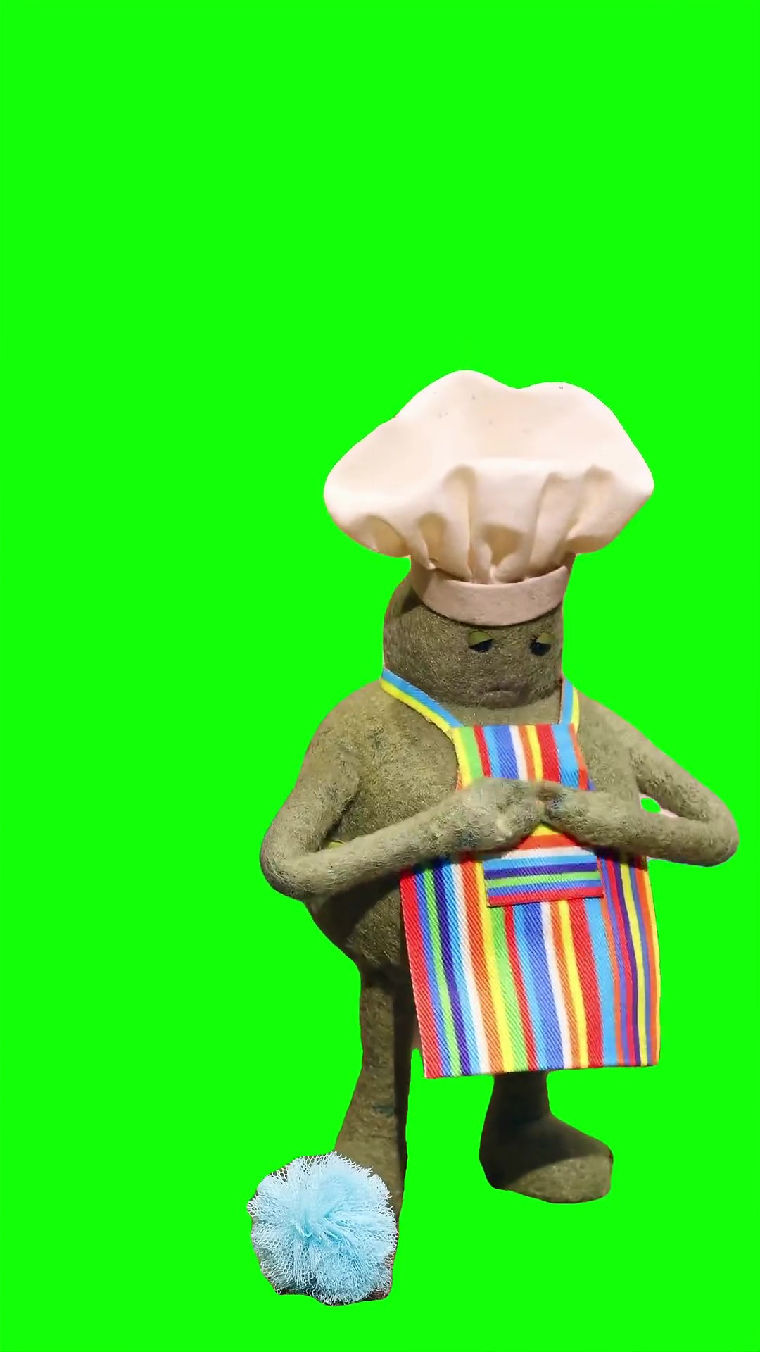Sad Tiny Chef green screen