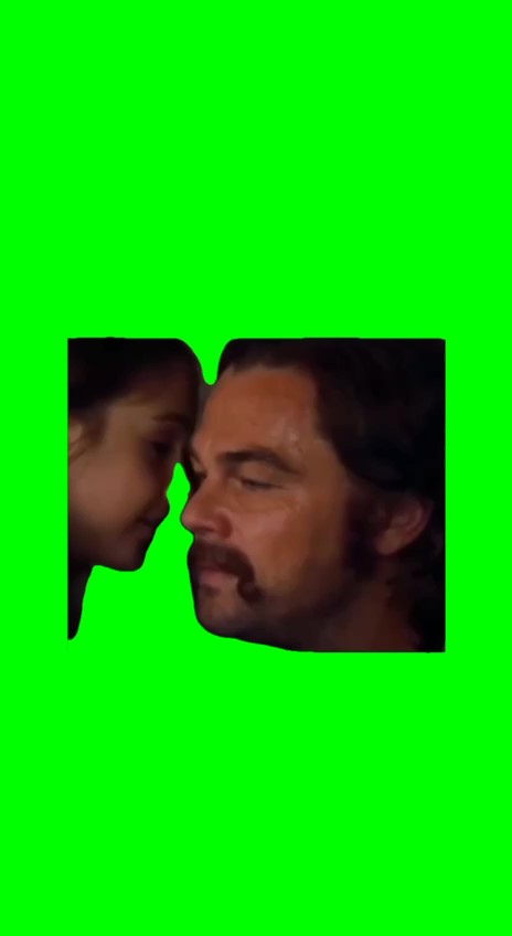 Sad whisper green screen