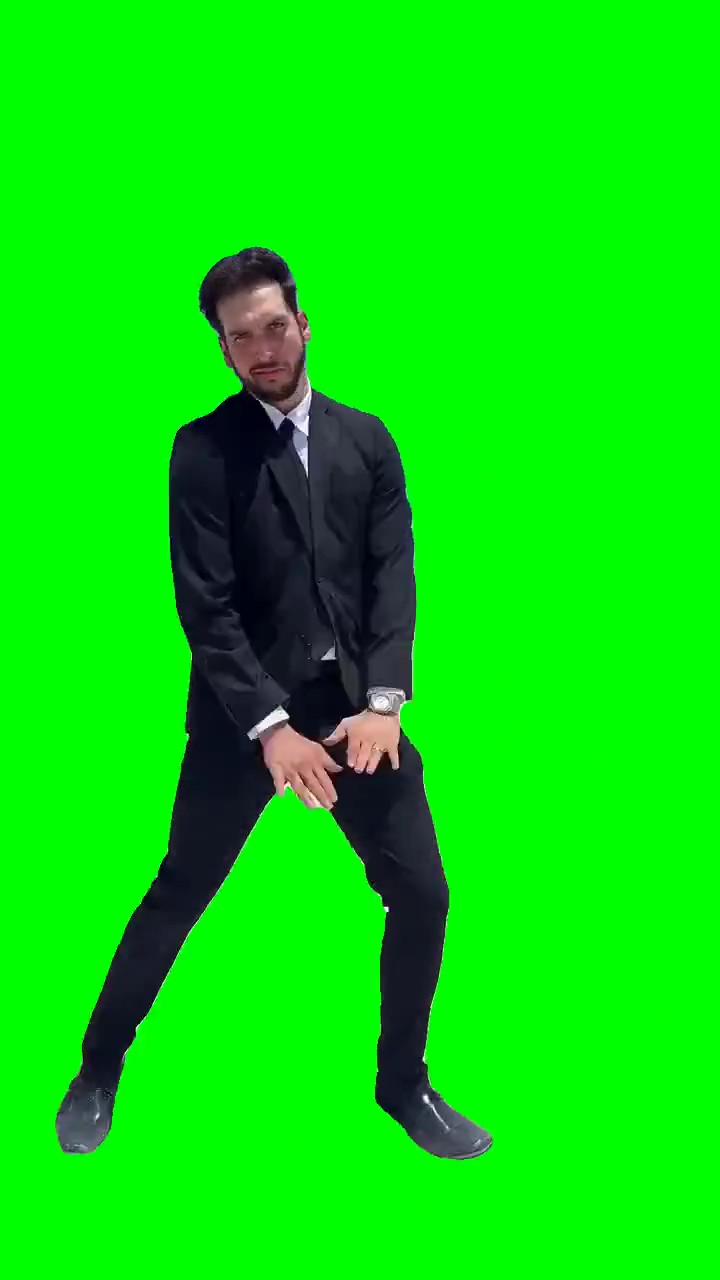Sam Sanchez Dancing green screen