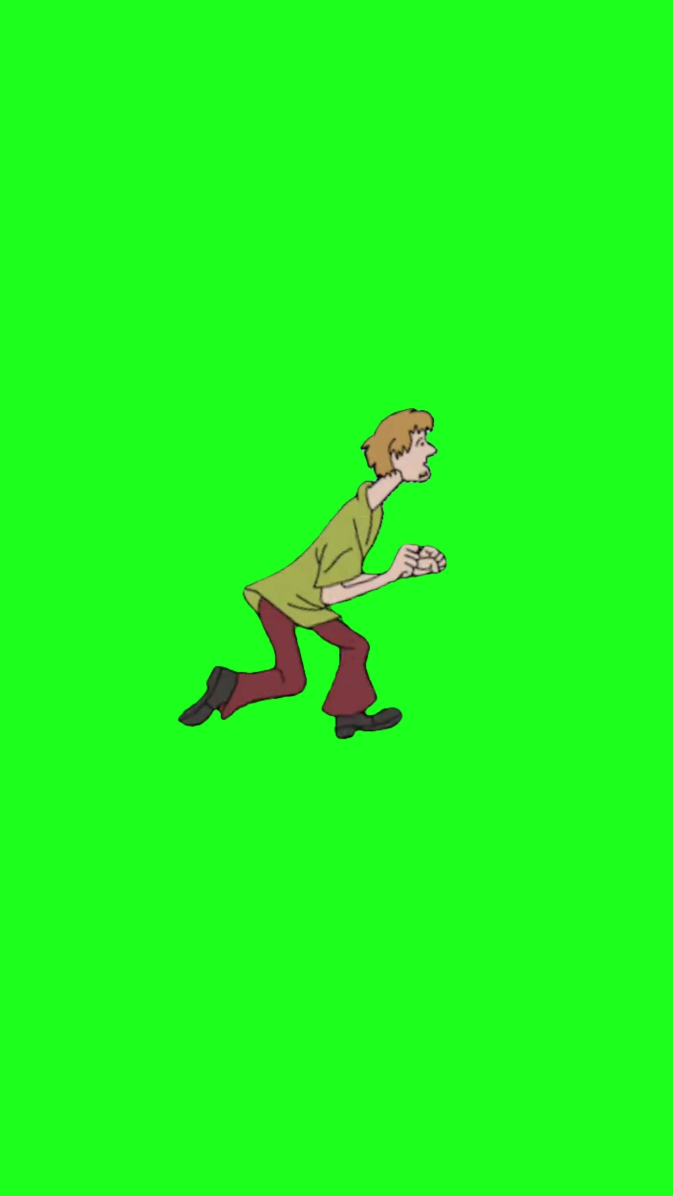 Scooby Do Creepy Run green screen