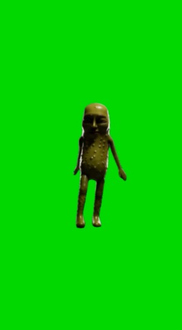 She Goes By Pickle Tung green screen