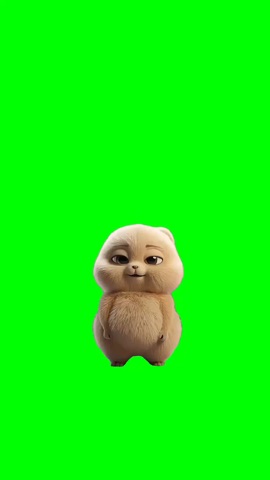 She Gon Call Me Babyboo green screen