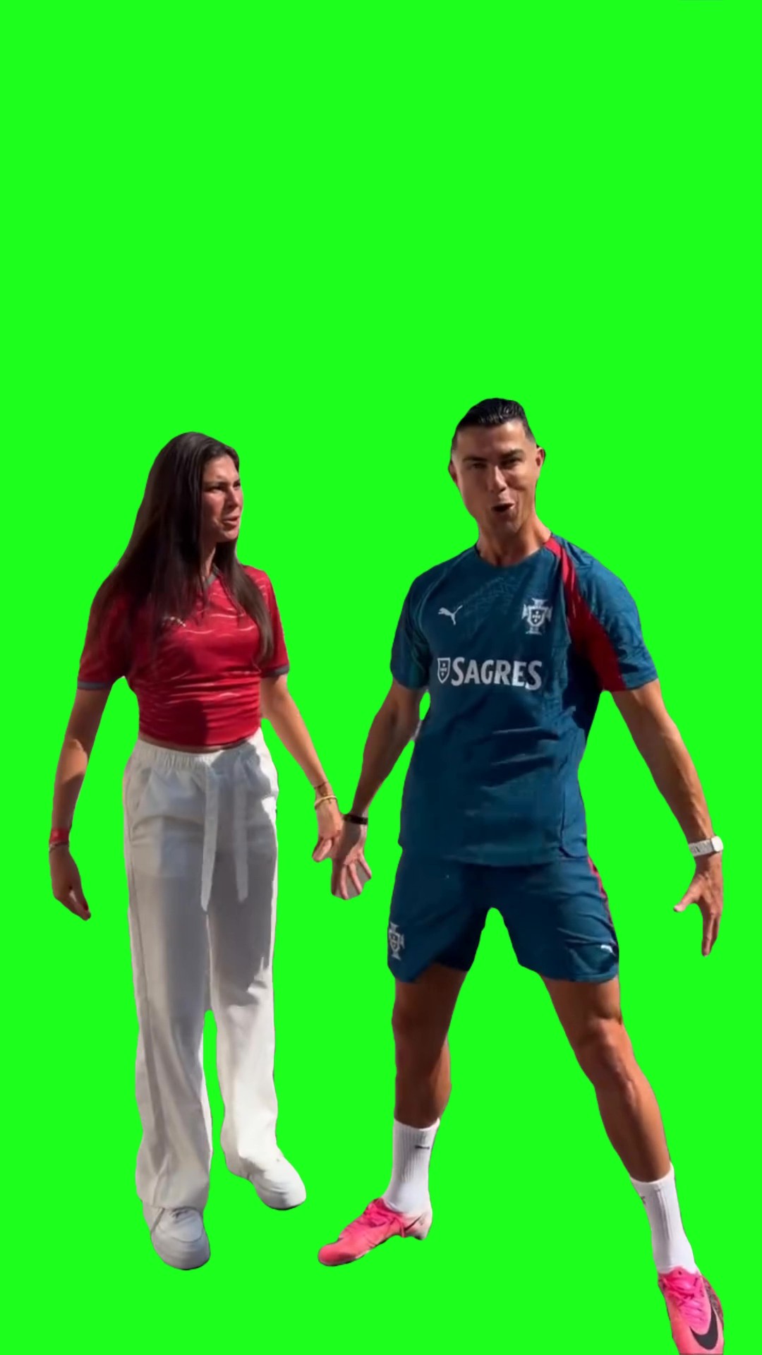 Siuuuuuuuuuuuu green screen