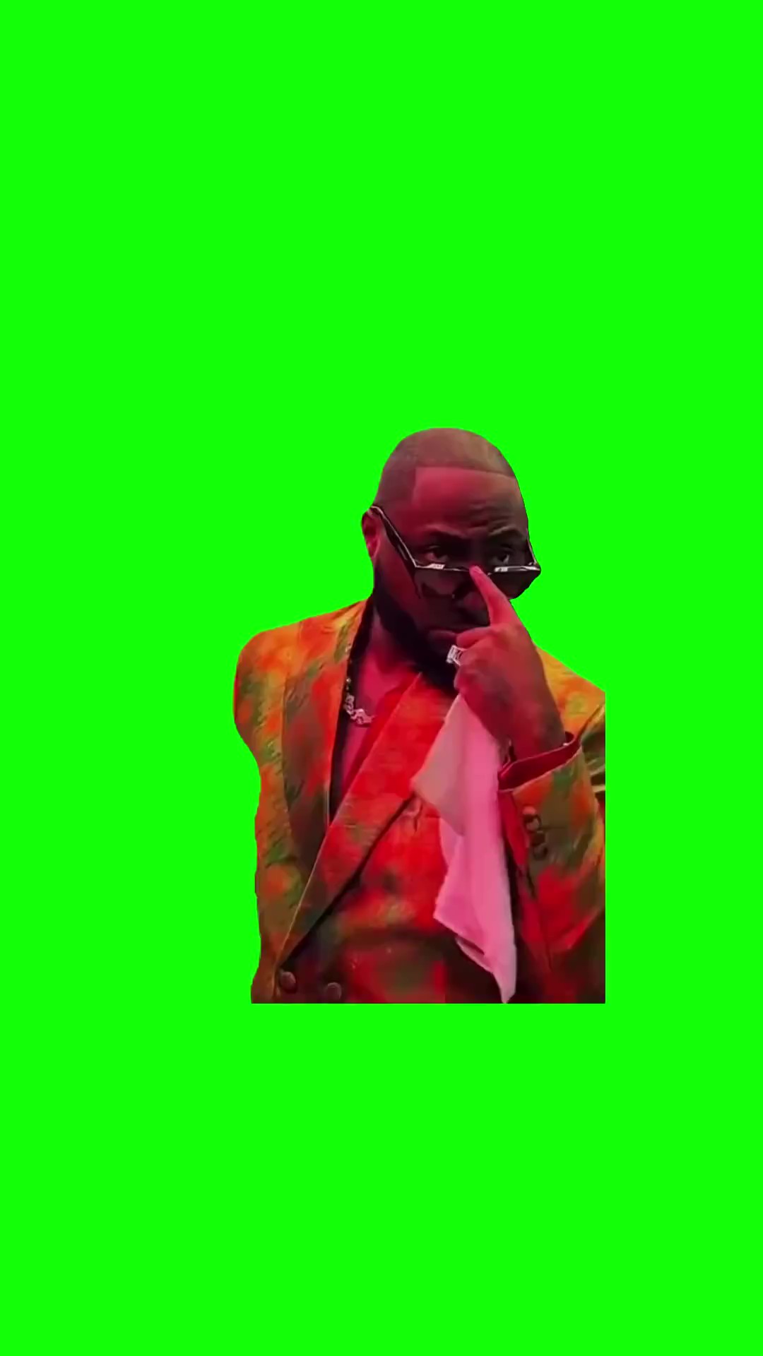 Snooping around  green screen