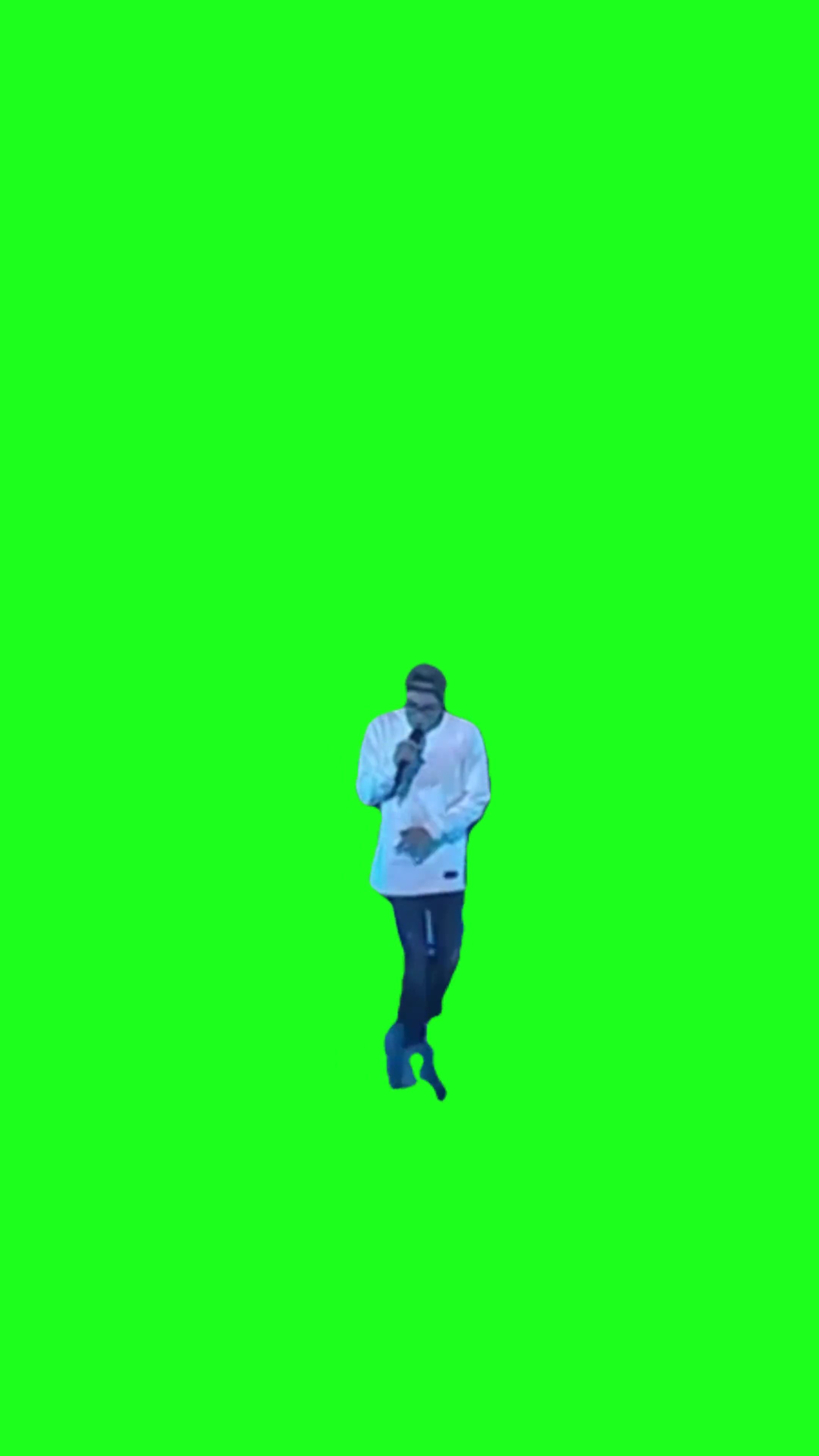 Sorry Performance green screen