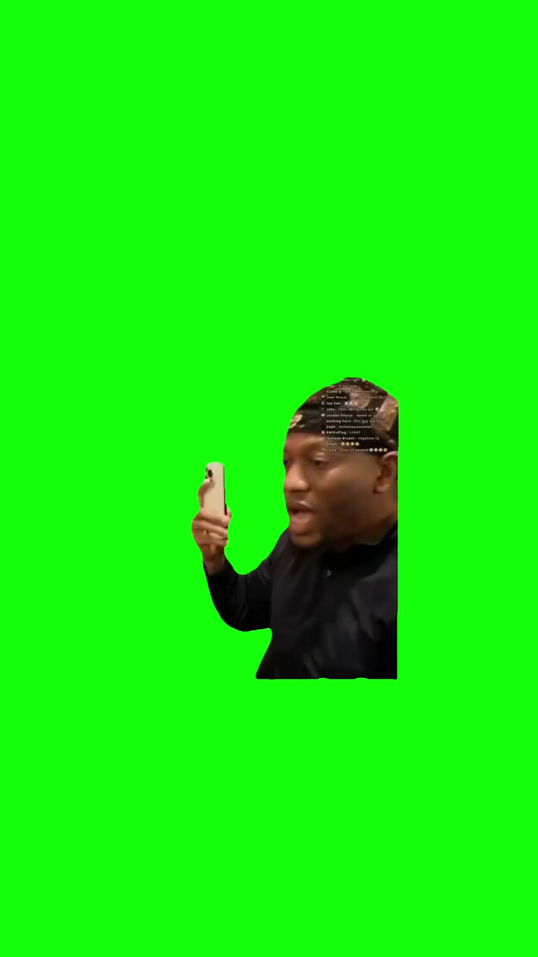 Sound vs light green screen