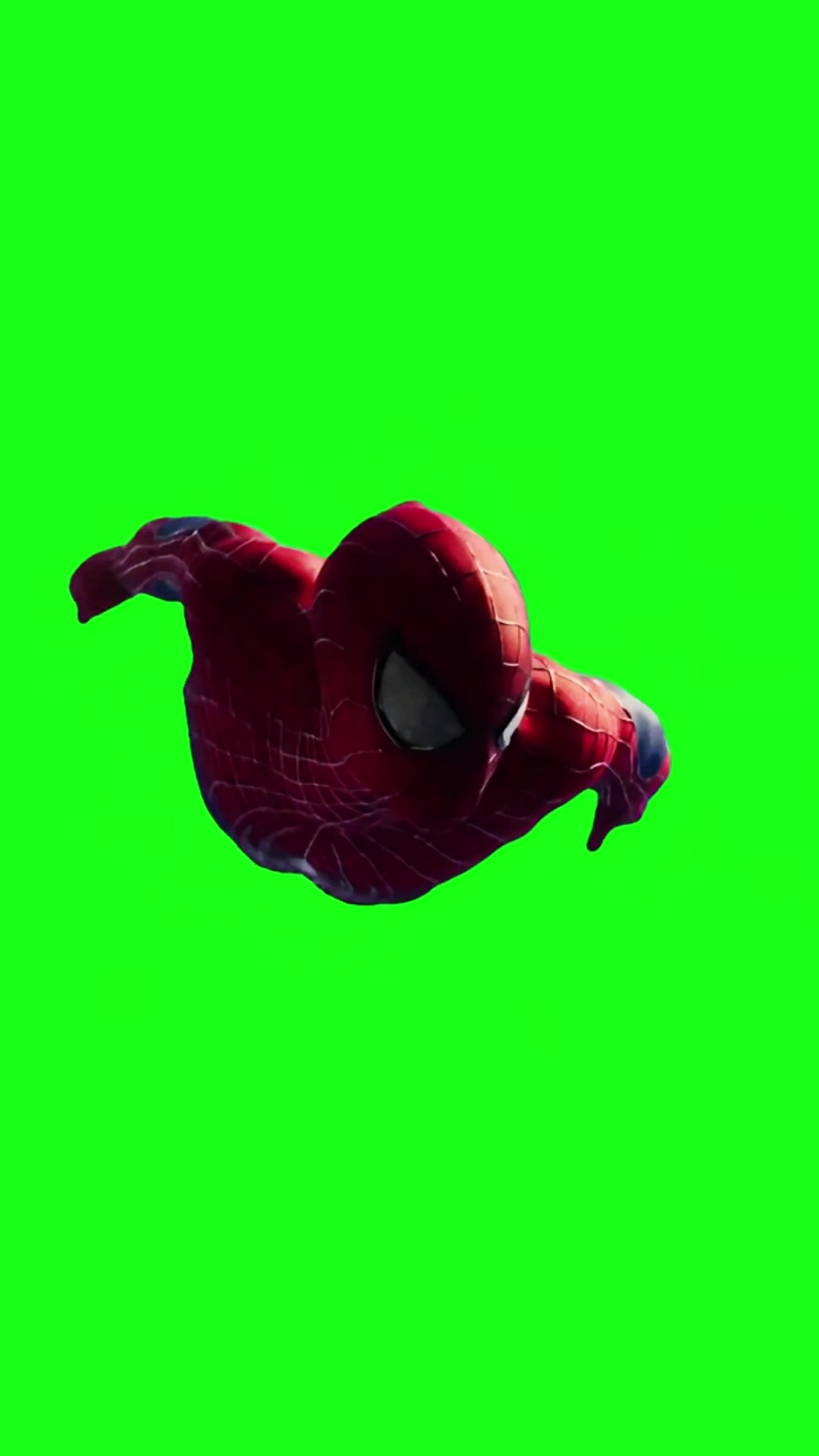 Spider-Man brand new day green screen