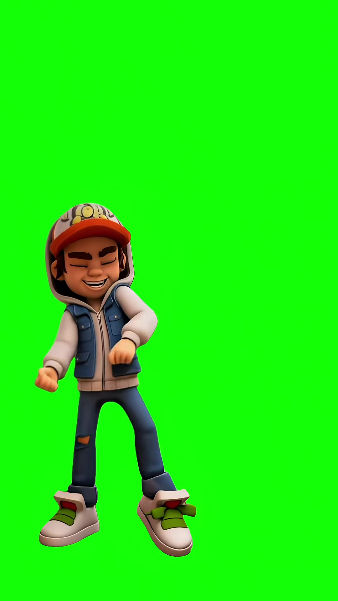 Subway Surfers dance green screen