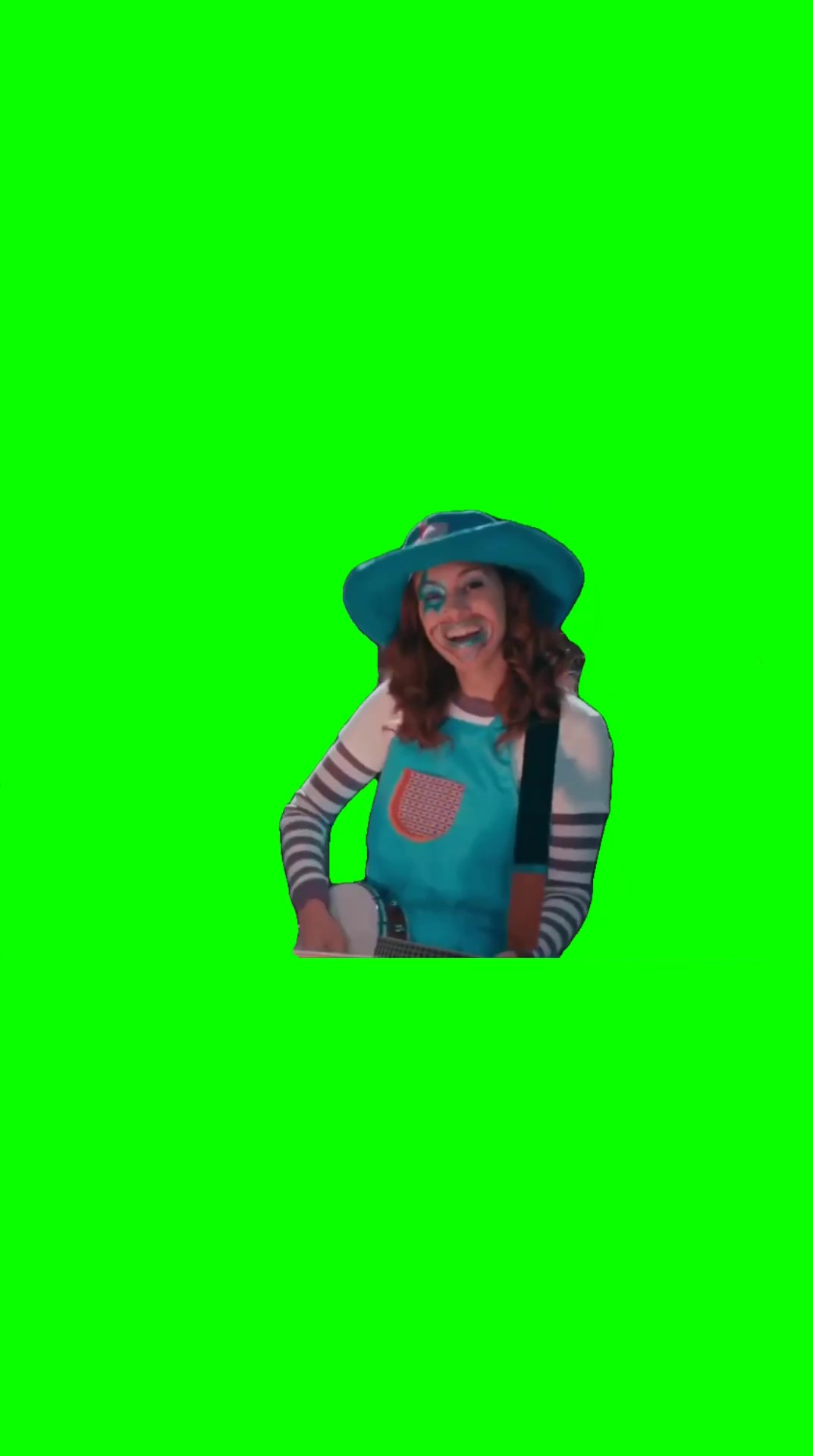 Terrifier Burning green screen