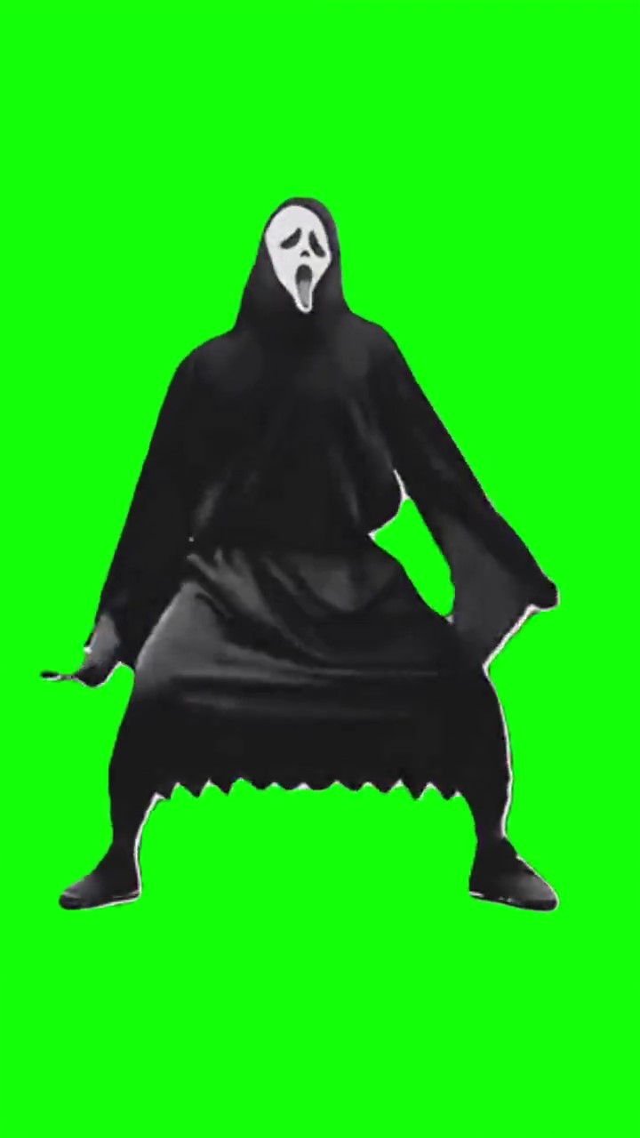 Terrifier clown Dancing vaiy9 green screen