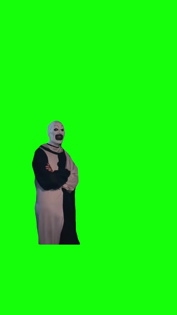 Terrifier flirting green screen