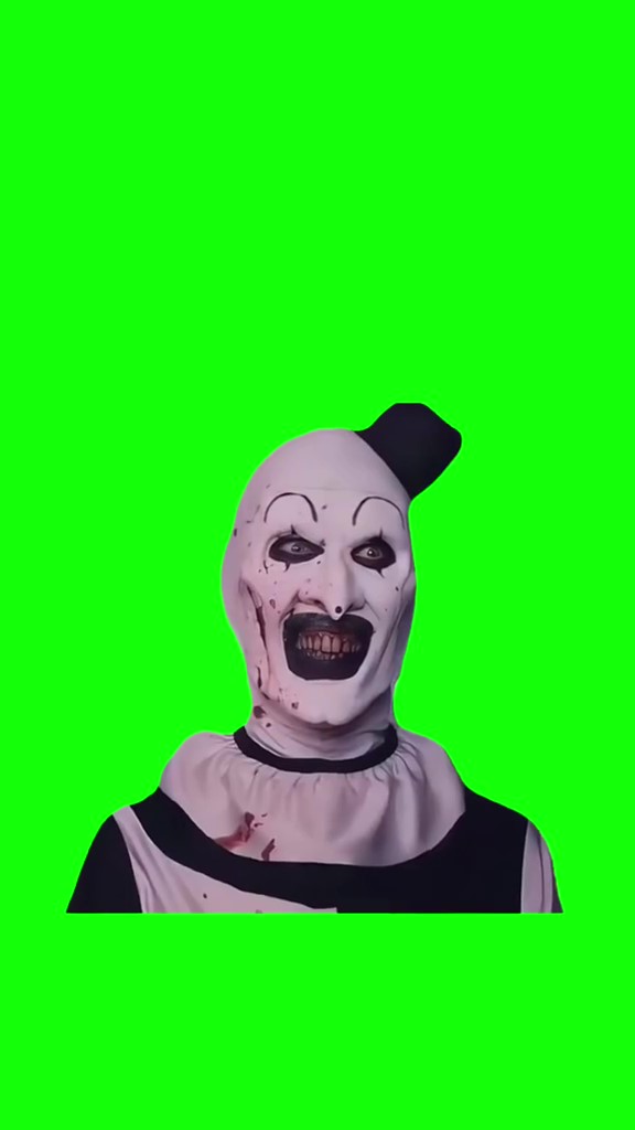 Terrifier yes please green screen