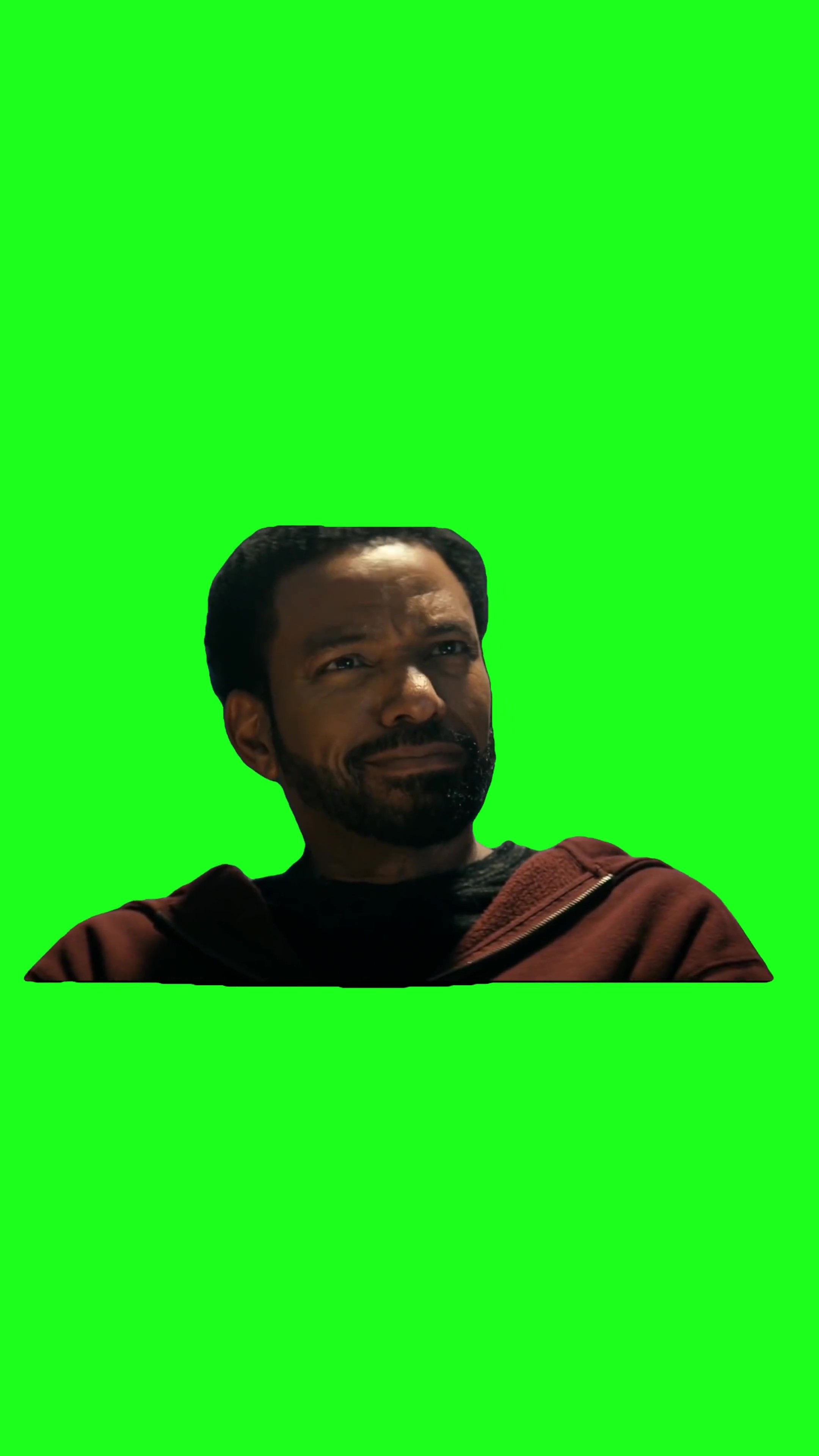 The Boys MM laughing green screen