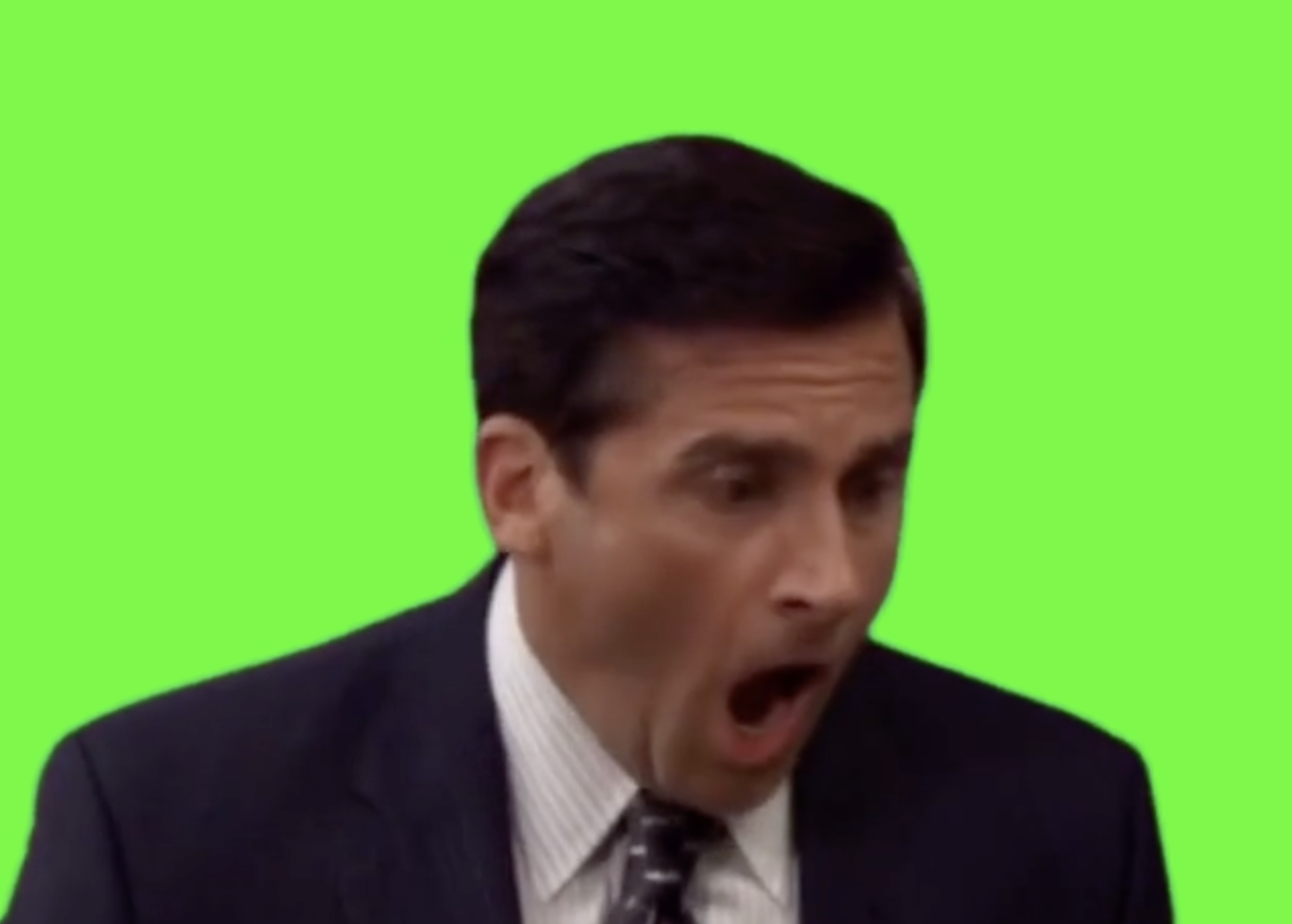 The Office No God Please No green screen