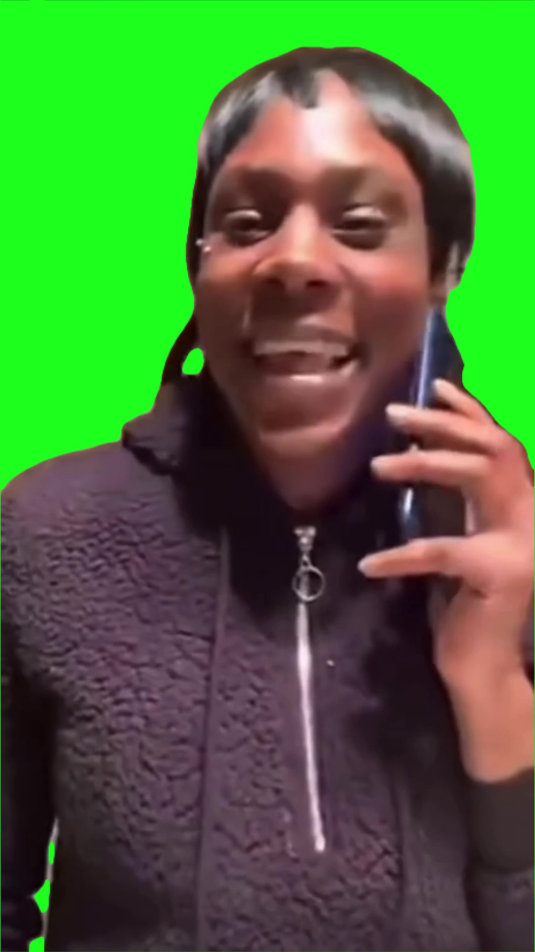 They got the Hennessy green screen
