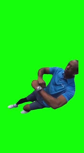 Tiger Woods fails sobriety test dash cam green screen