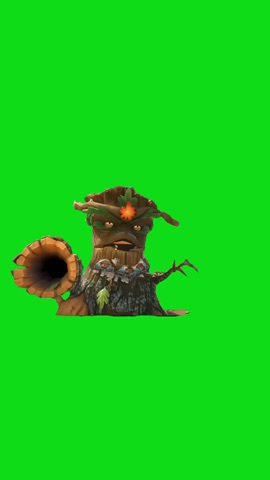 Tree Phonk green screen