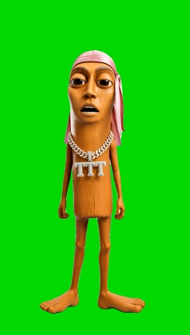 Triple T Tiki Tiki Dance green screen
