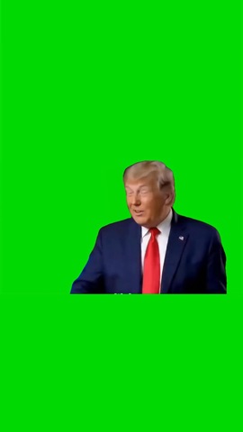 Trump I Stole It green screen