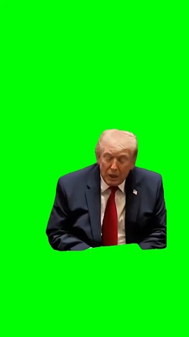 Trump They Wana Make A Deal green screen