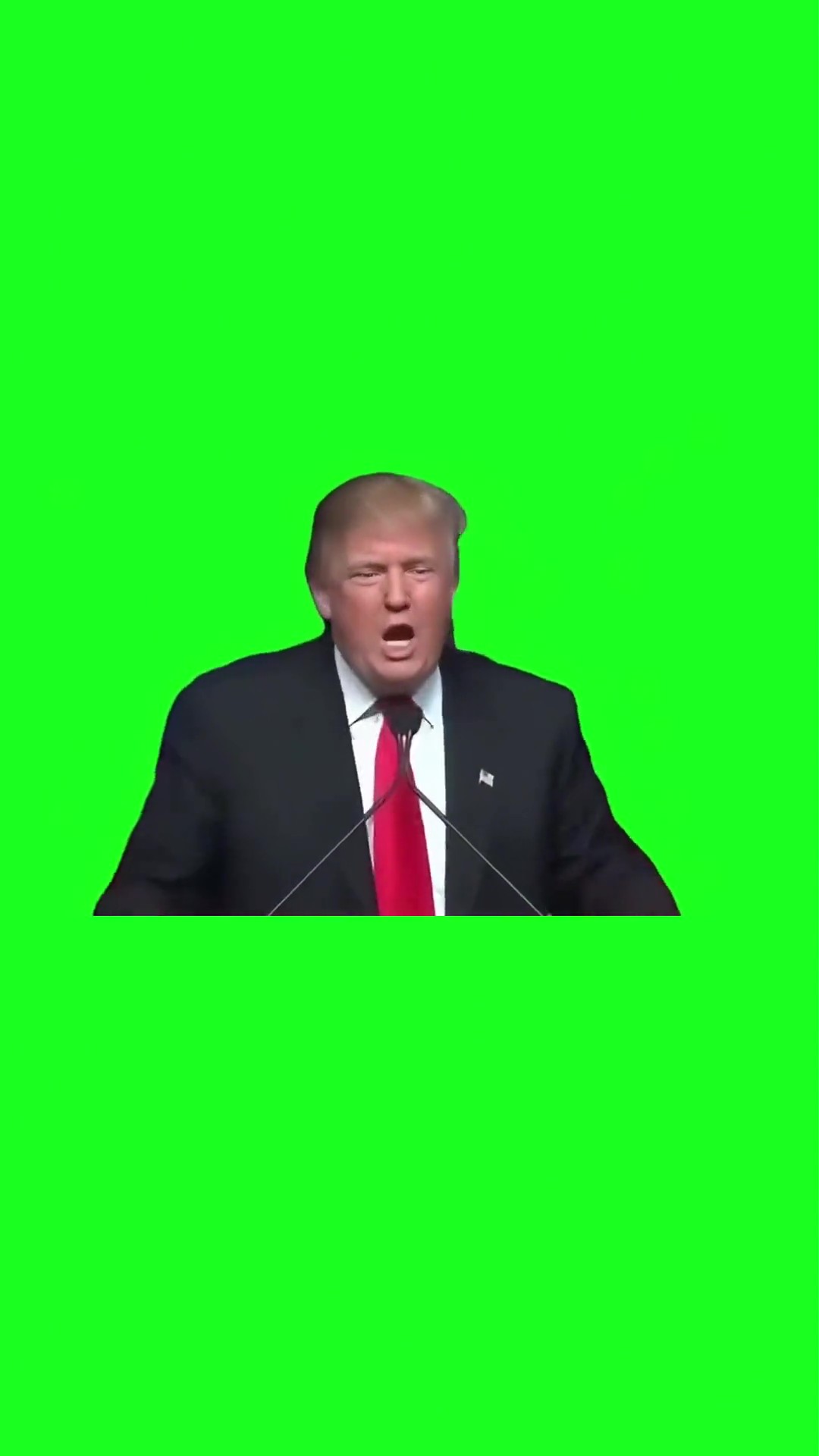 Trump Turn Off The Lights green screen