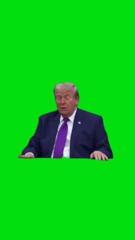 Trump We Have Him In Sight green screen