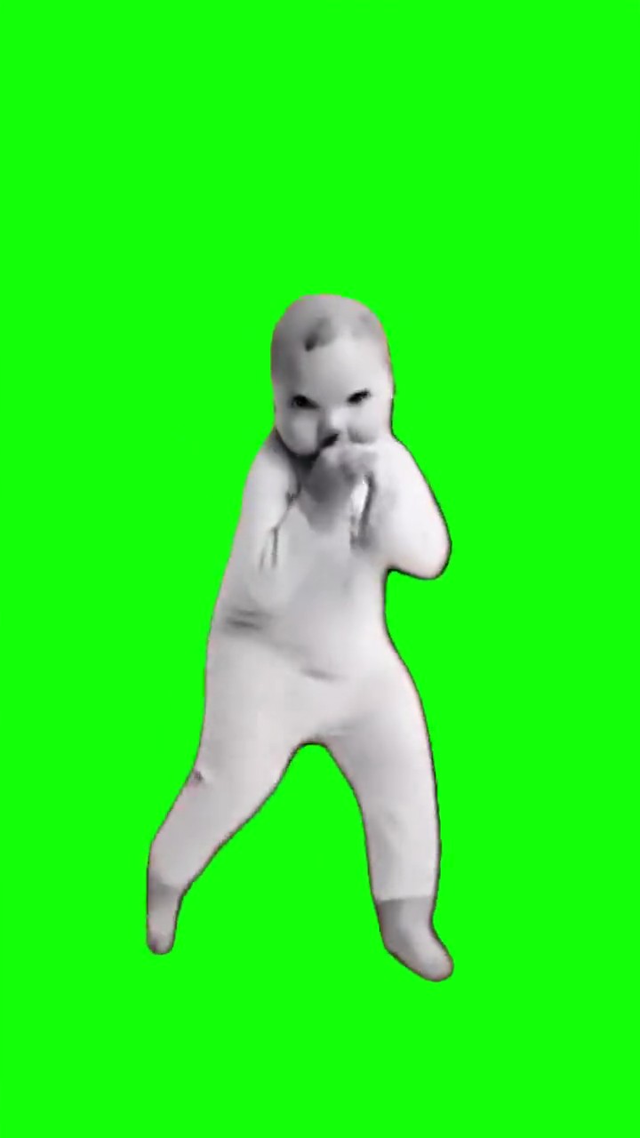 Tuff Baby Stranger things green screen
