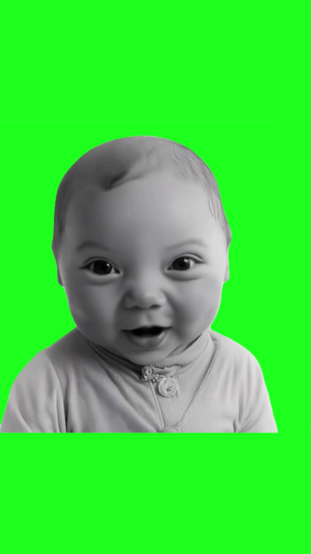 Tuff baby ya ya green screen