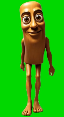 Tung DJ Baby Laugh green screen