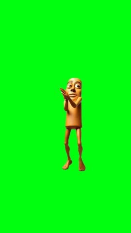 Tung Gucci Flip Flops Dance green screen