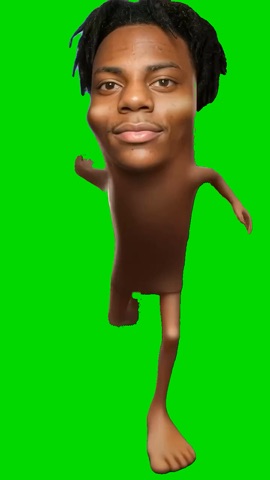 Tung Speed Dancing To Bombale green screen