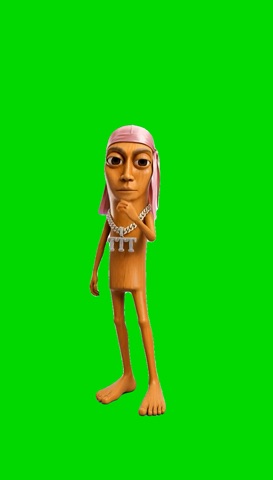 Tung Tung Fill The Bando Up green screen