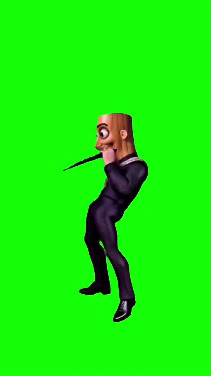 Tung Tung Halloween green screen