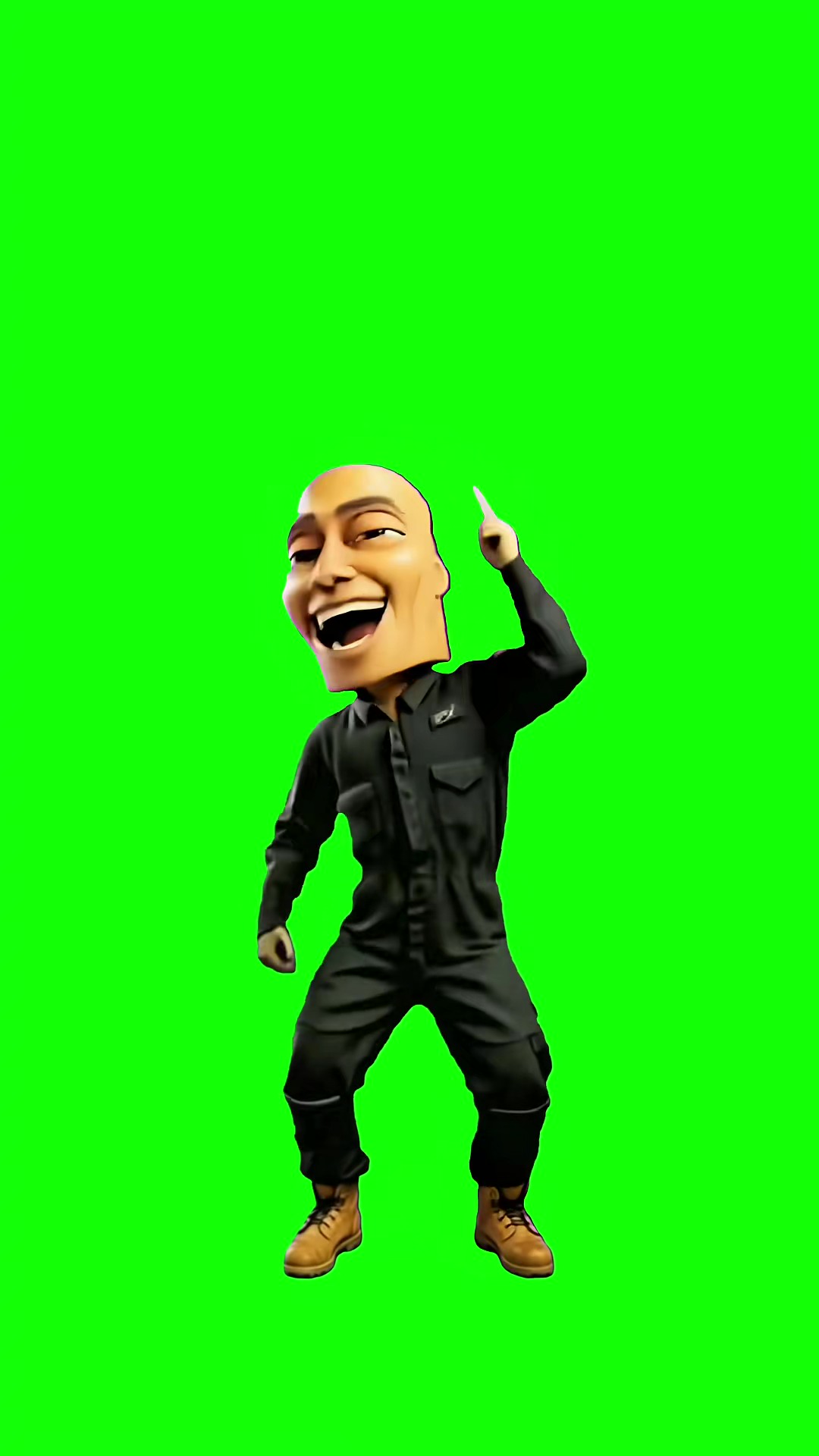 Tung Tung Halloween green screen