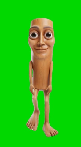 Tung Tung Juju On The Beat green screen