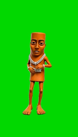 Tung Tung King Nasir 2.0 green screen