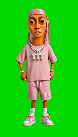 Tung Tung Pega Pega Dance green screen