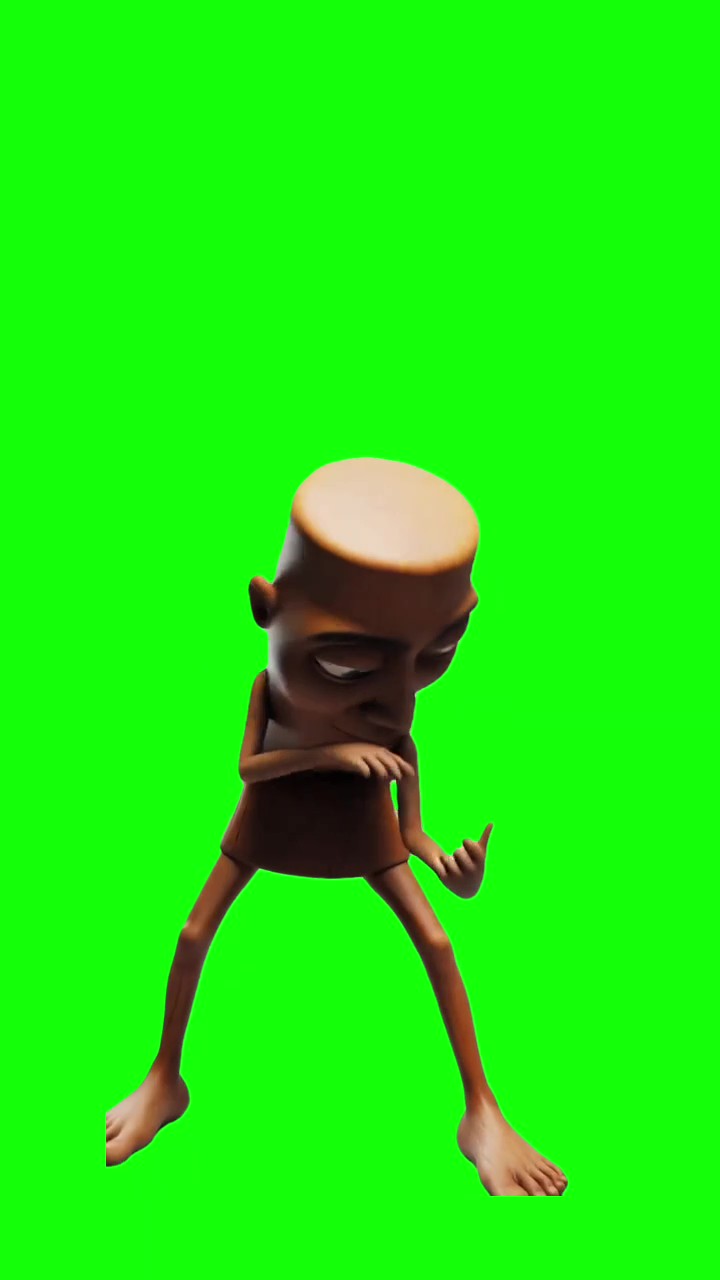 Tung Tung Sahur Copocabana green screen