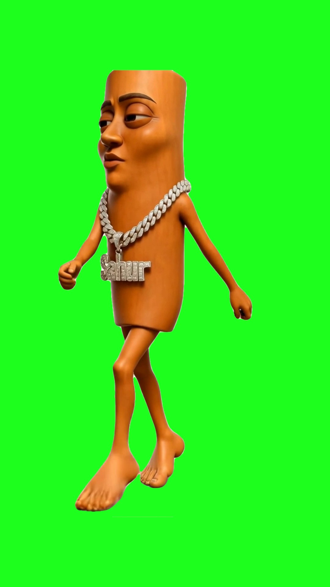 Tung Tung Sahur Dancing to Lupazalupa green screen