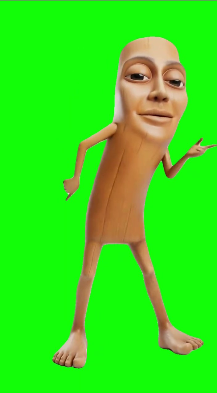 Tung Tung Taka La Dentro green screen