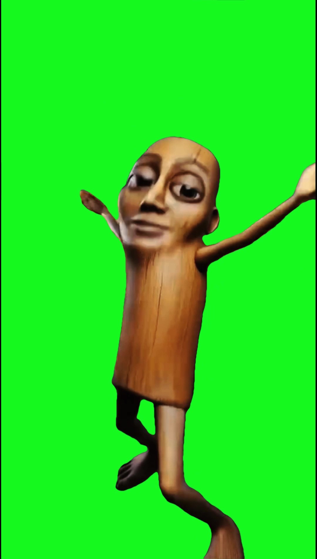 Tung Tung Tung Sahur Dancing to Phonk  green screen