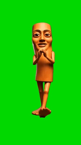 Tung Watch Me Baby green screen