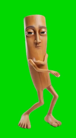 Tung orange Justice green screen