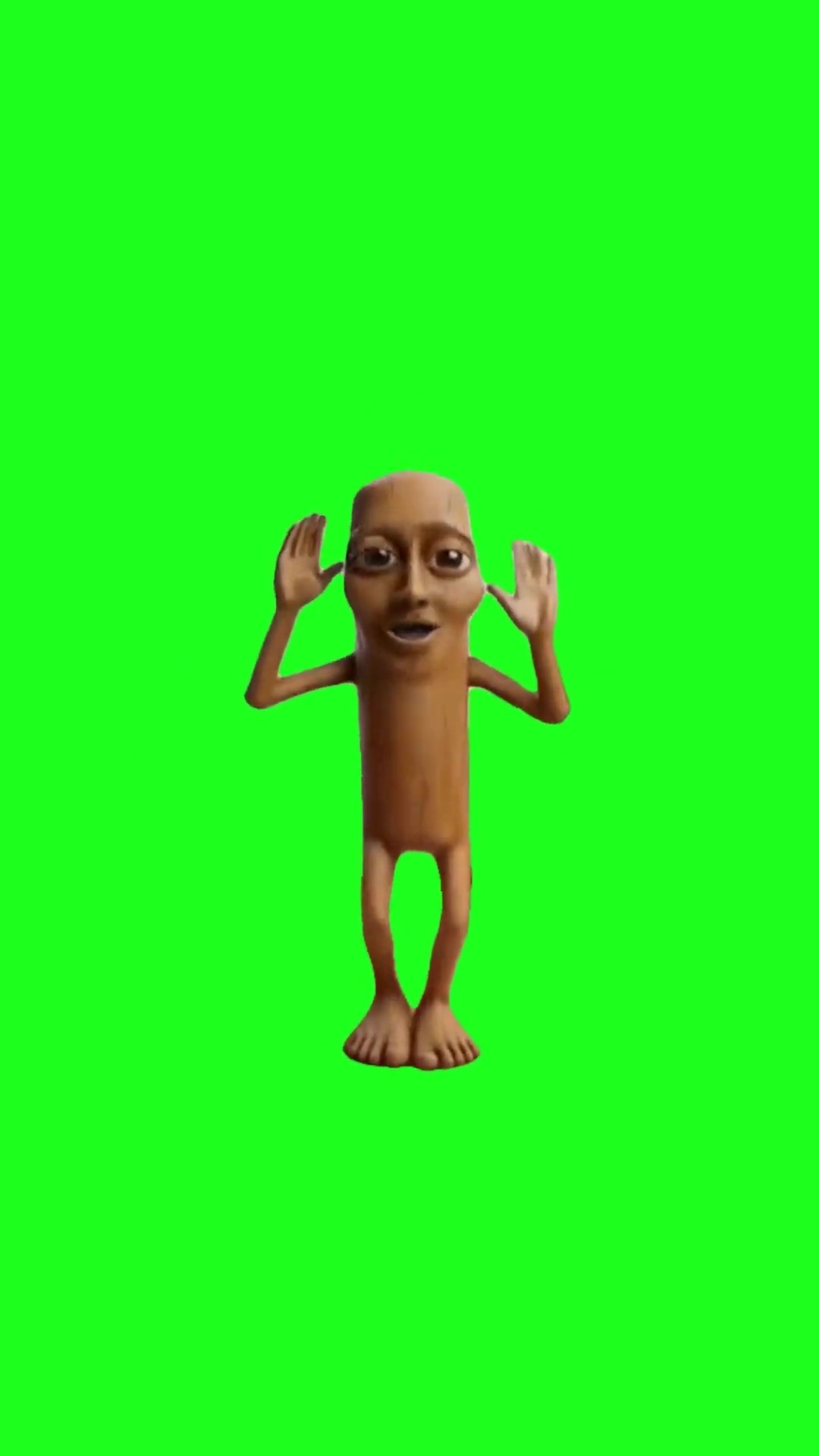 Tung tung tung sahur dancing green screen