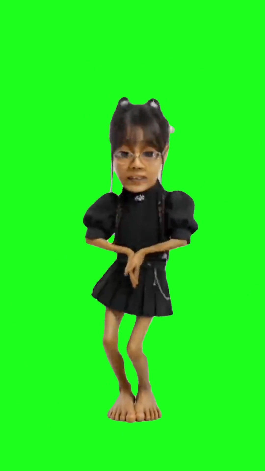 Tungtina dancing green screen