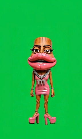 Tupa Tiki Tiki Dance green screen