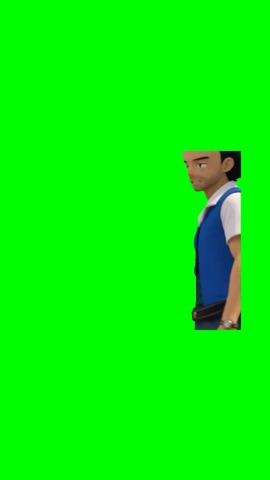 Uncle Ash No No No green screen